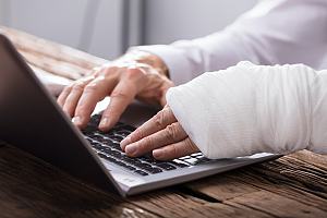 Injured employee seeing workers compensation 